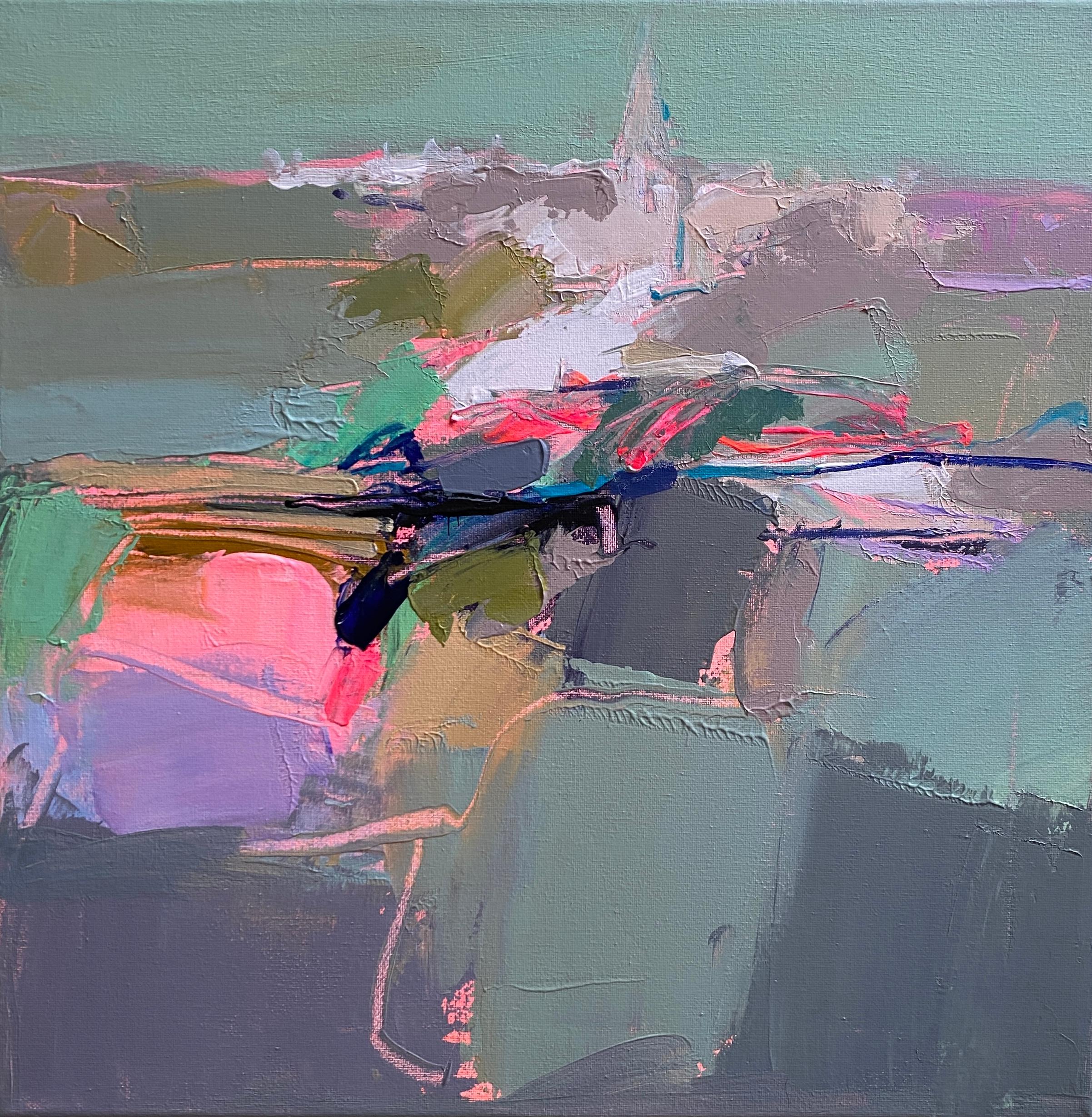 Landscape Painting de Liliya Nikolova - Paisaje Pintura Contemporánea