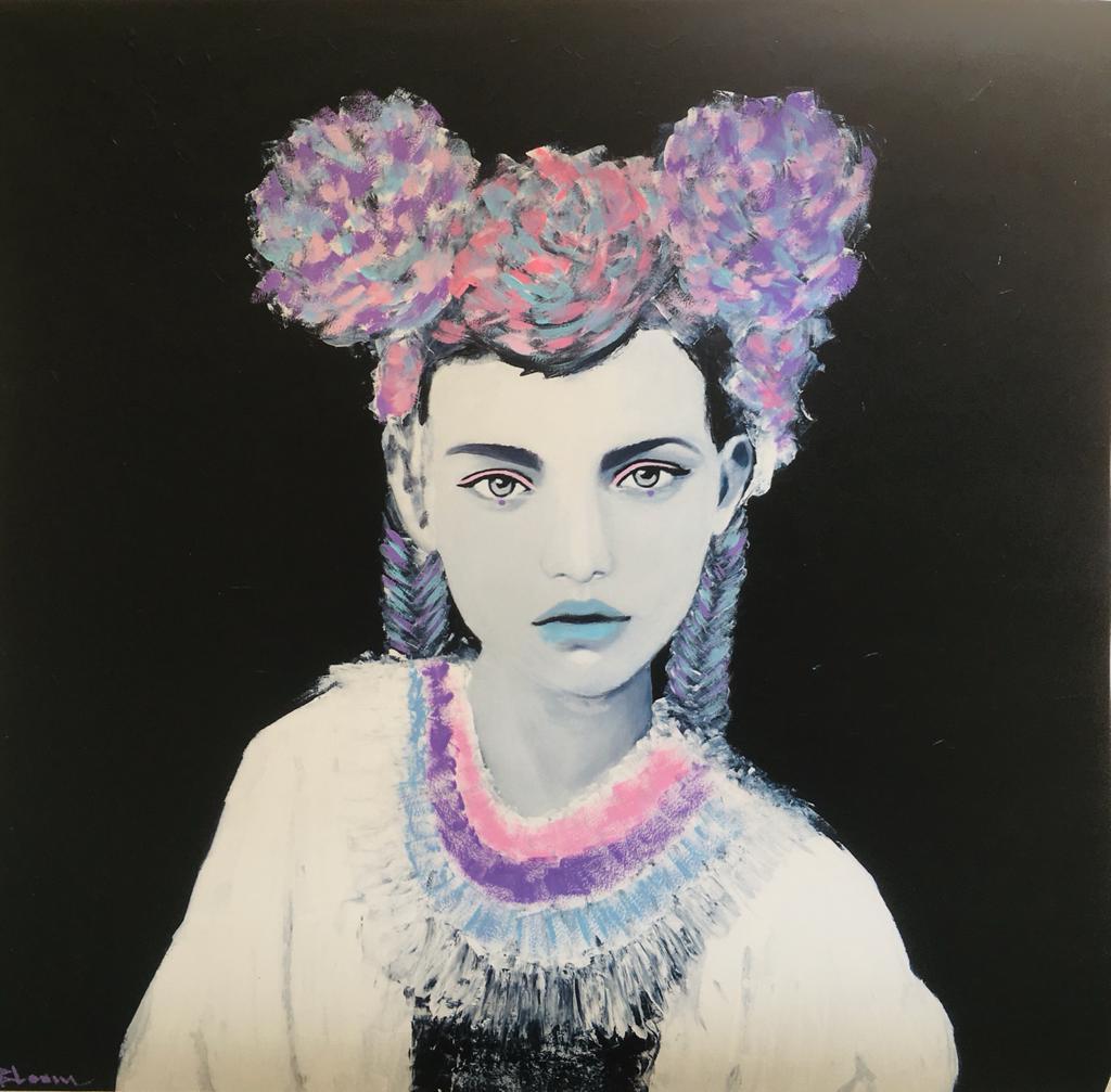 Maya - Lilja Bloom - Réalisme contemporain Pop Art