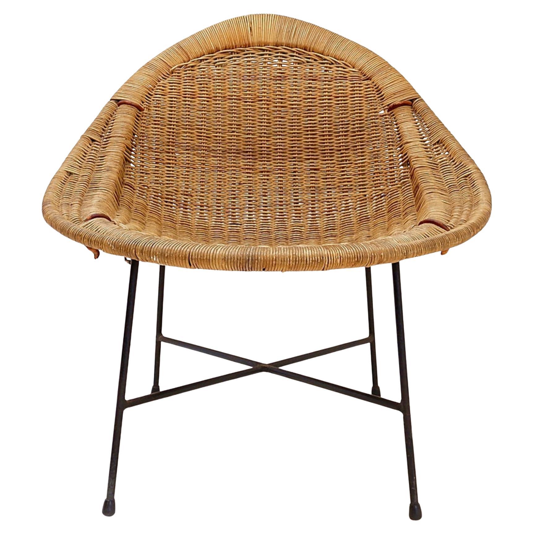 Lilla Kraal Lounge Chair von Kerstin Horlin Holmquist / Nordiska Kompaniet 1950er Jahre im Angebot