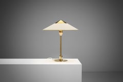 "Lille Kongelys" Brass Table Lamp by Fog & Mørup, Denmark circa 1940s