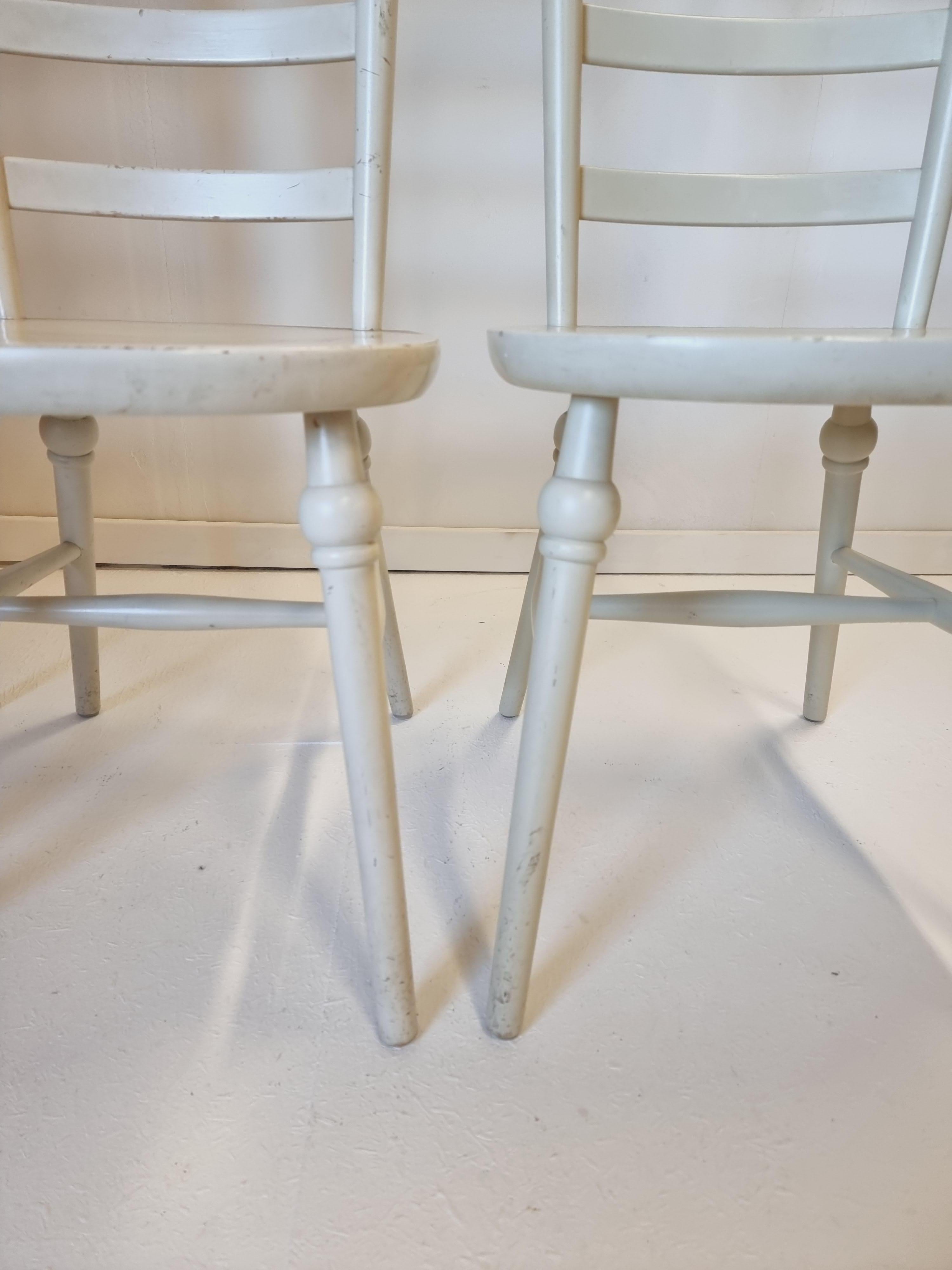 Lillemor Mannerheim, „Mona“-Stühle mit hoher Rückenlehne, 6 Teile, Nesto, Skandinavische Moderne im Angebot 1
