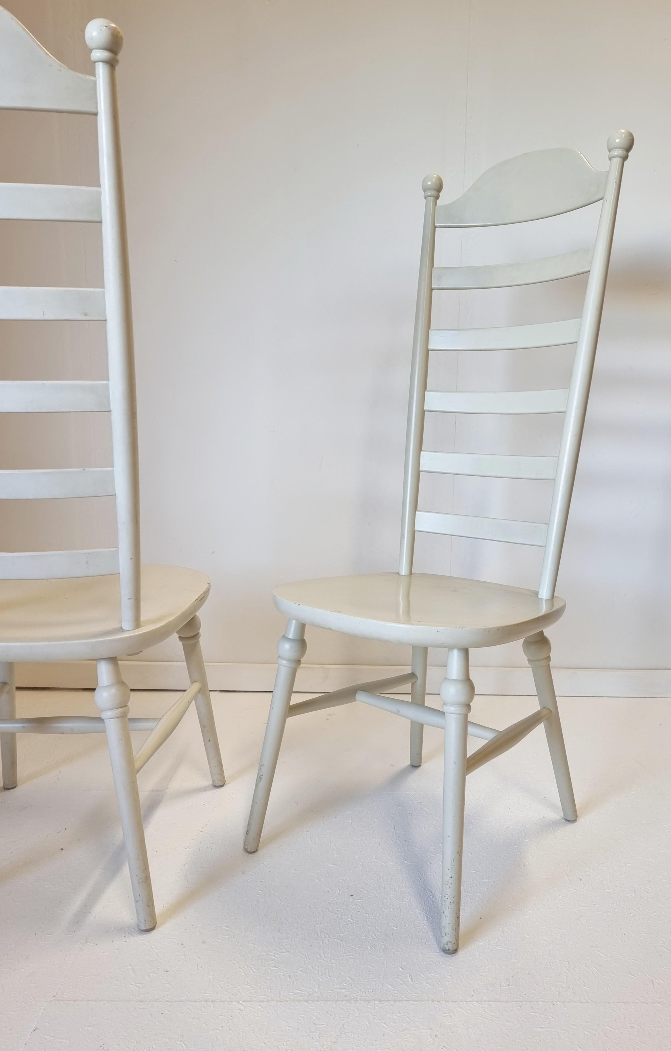Lillemor Mannerheim, chaises à haut dossier « Monet », 6 pièces, Nesto, Scandinavian Modern en vente 1