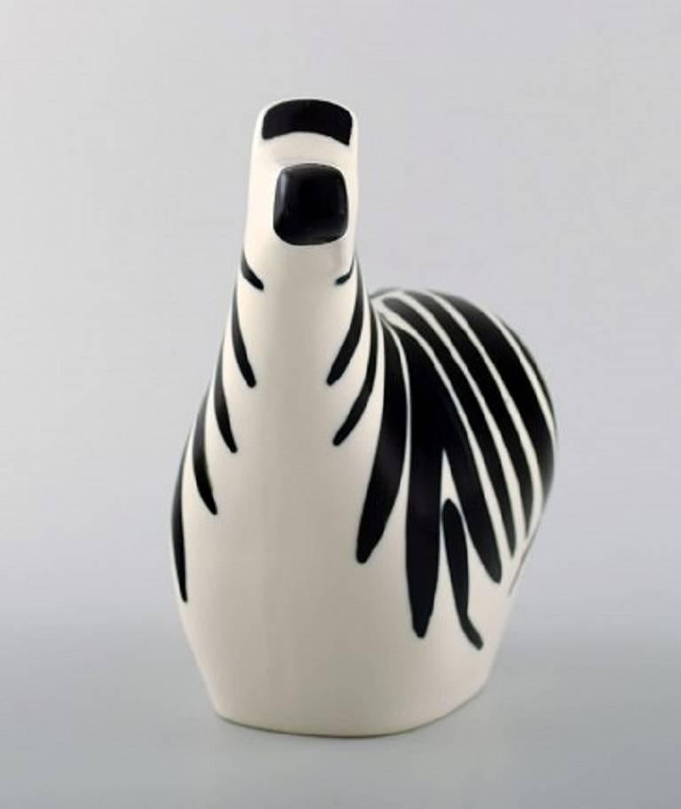 Lillemor Mannerheim, zebra, Arabia for WWF in stoneware.
Measures: 15 cm x 11 cm.
Stamped.
In perfect condition.
