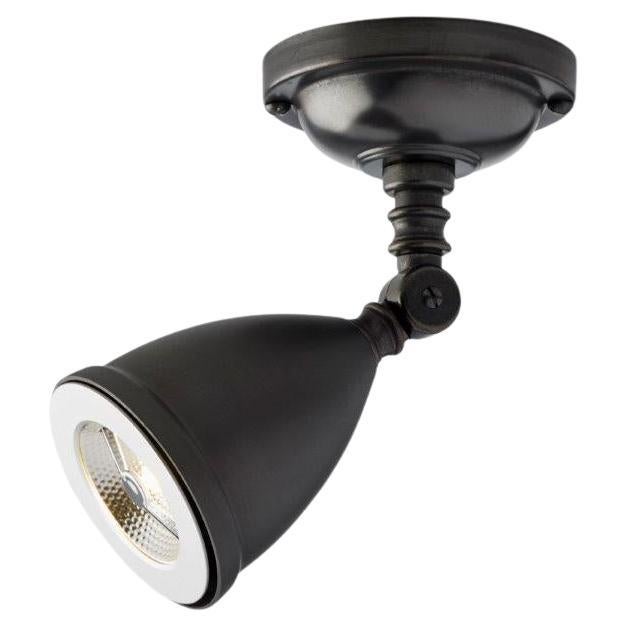 LILLEY SHADE ON BOX - LED vintage brass