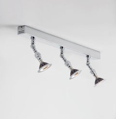 LILLEY SPOT ON RAIL - LED 35,43" pollici con 4 spot bronzo scuro
