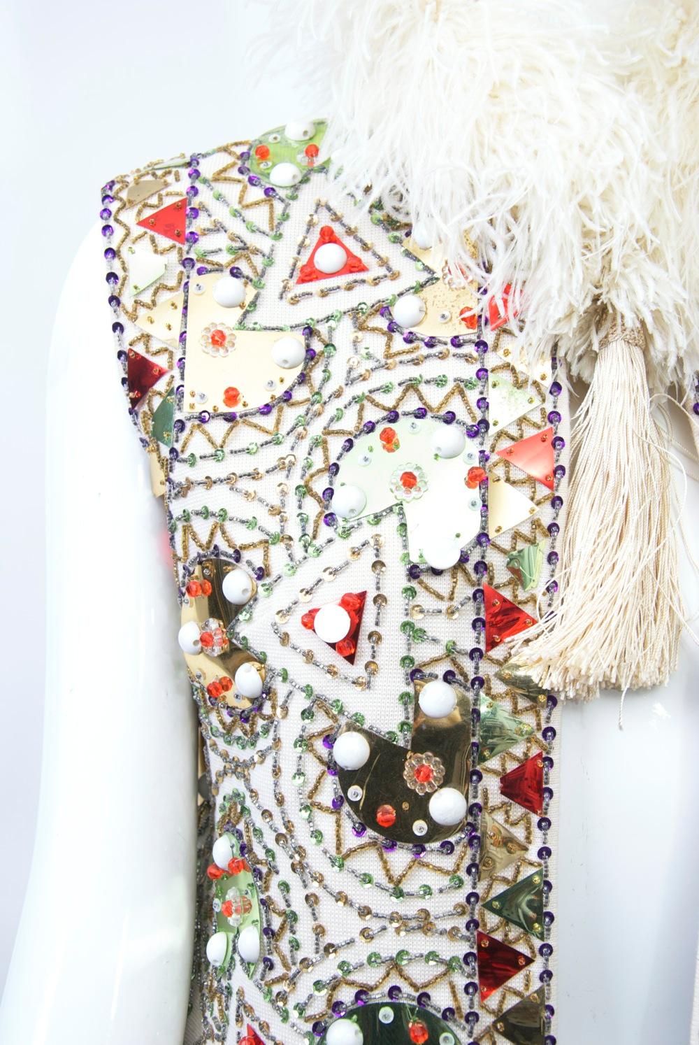 Lilli Ann 1960s Embellished Vest In Good Condition For Sale In Alford, MA