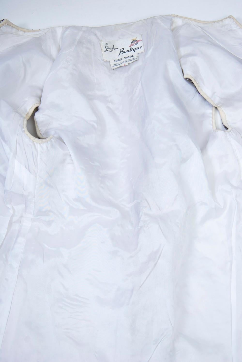 Women's Lilli Ann 1960s Embellished Vest For Sale
