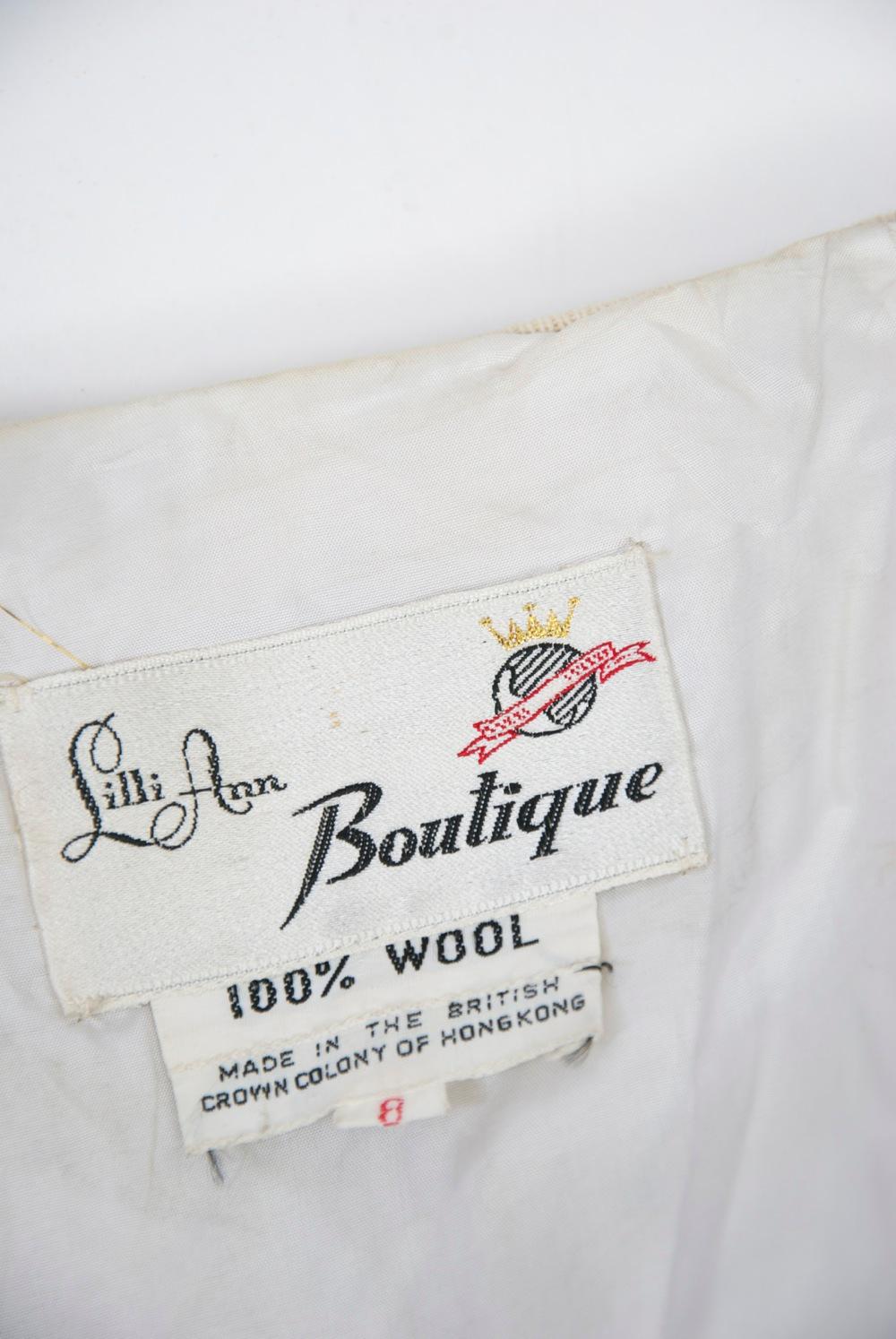 Lilli Ann 1960s Embellished Vest For Sale 1
