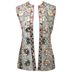 Lilli Ann 1960s Embellished Vest
