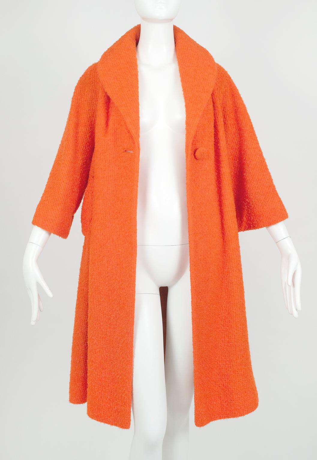 a line swing coat