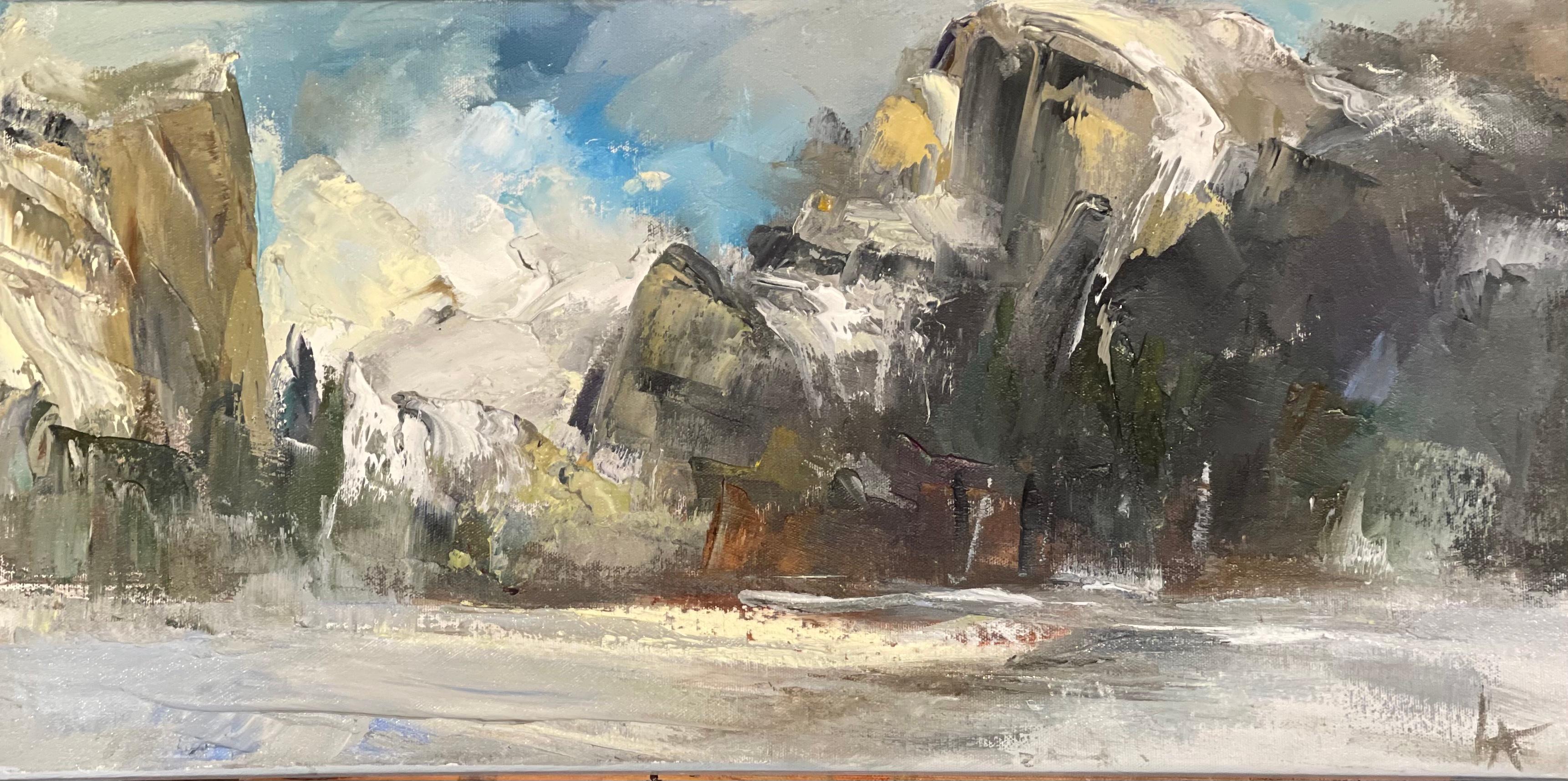 Lilli-anne Price Landscape Painting - Yosemite Valley Floor