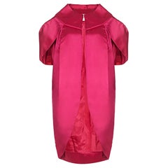 Manteau de soirée en satin rose des années 1950 de Lilli Diamond