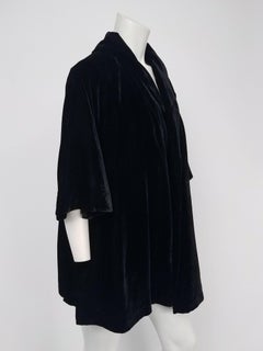 Lilli Diamond Black Velvet Jacket, 1950s