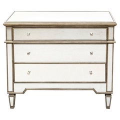 Lillian August Mirrored Chest Of Drawers