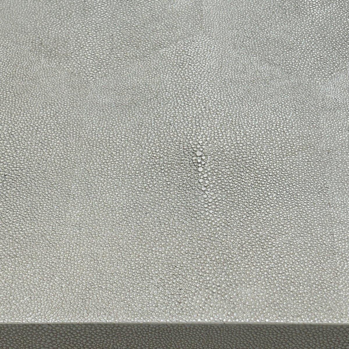 Lillian August Simone Faux Shagreen Leather Desk 3