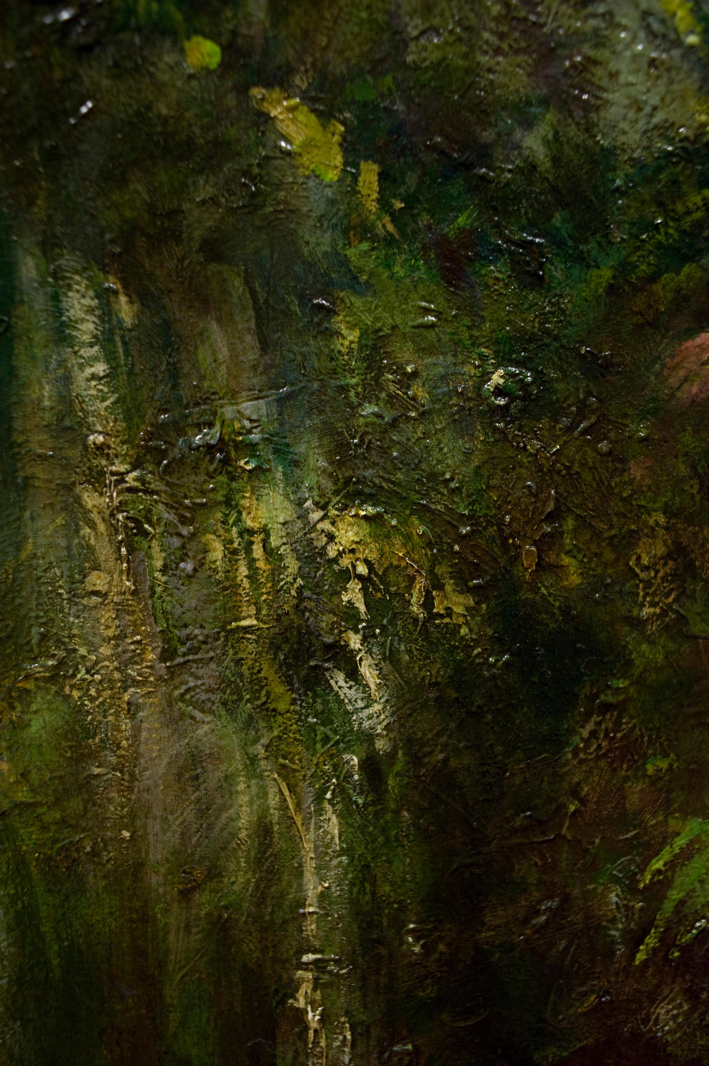 Aktgemälde eines Wasserfall  (Amerikanischer Impressionismus), Painting, von Lillian Genth