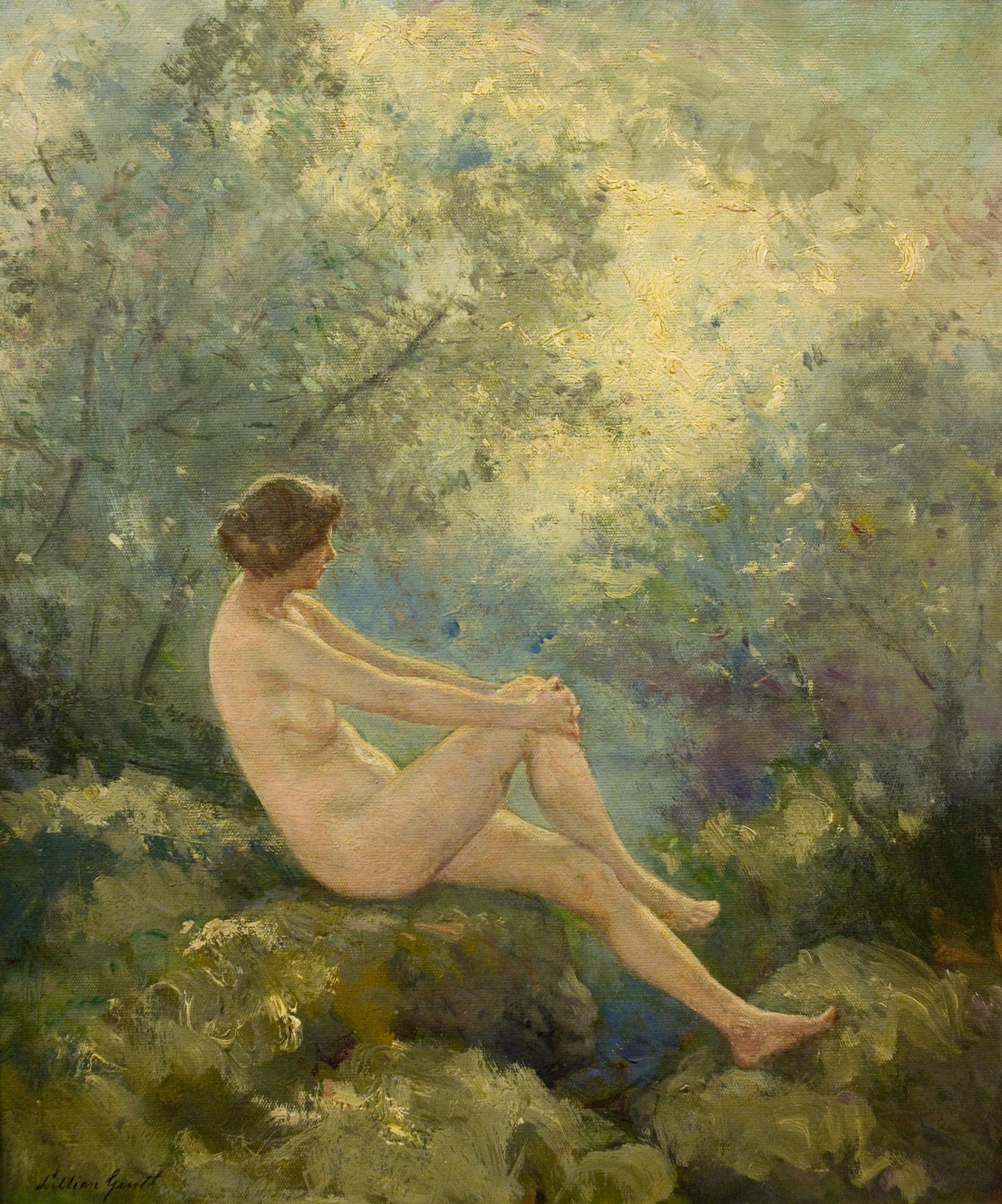 Landscape Painting Lillian Genth - Sanctuaire des rêves