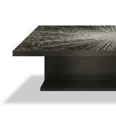 Lillian Gorbachincky Atelier GALA Dining Table with Sunburst Glass Top