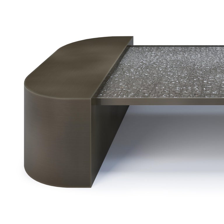 Lillian Gorbachincky Atelier Prisma Coffee Table Featuring Signature