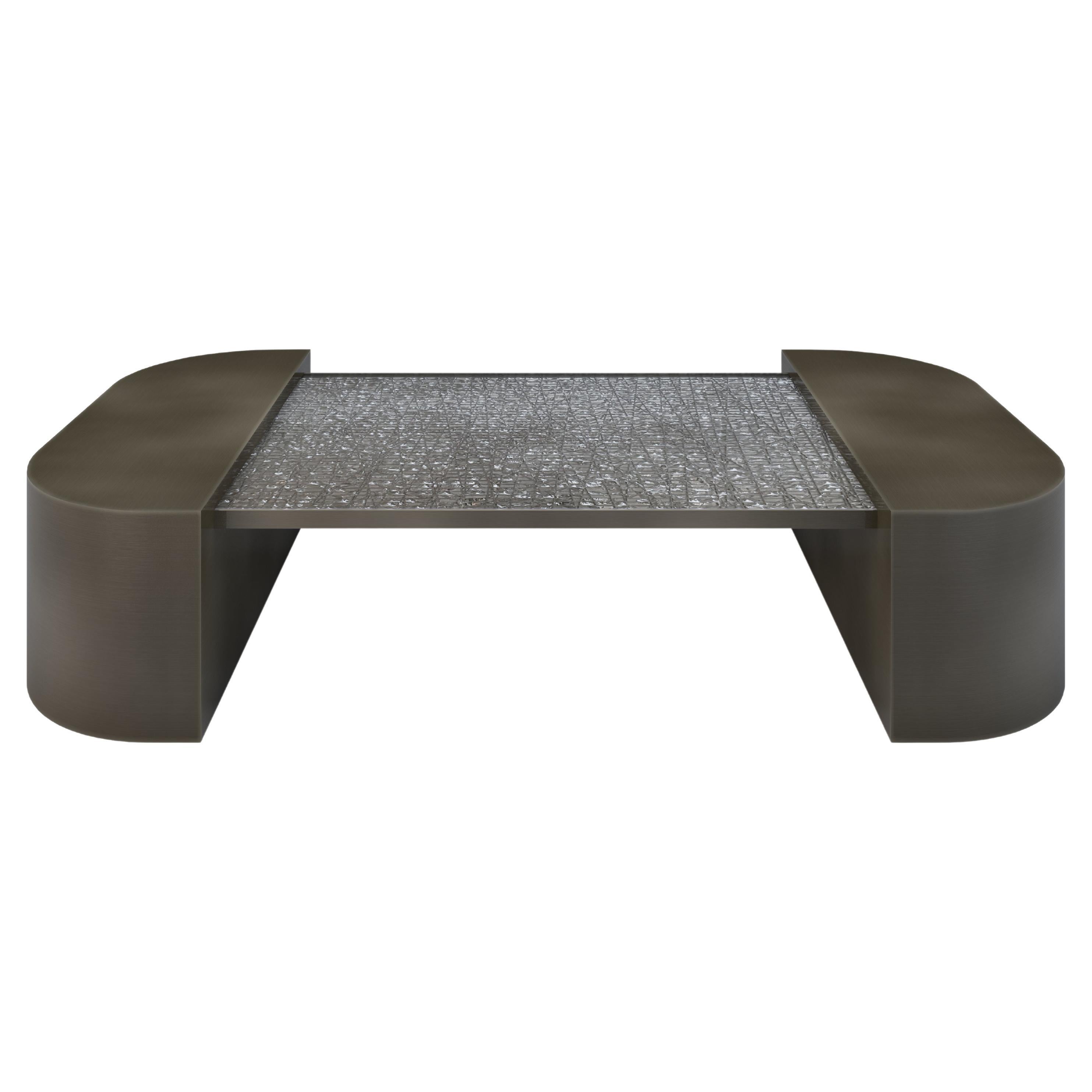 Lillian Gorbachincky Atelier Siena Coffee Table Featuring Signature Art