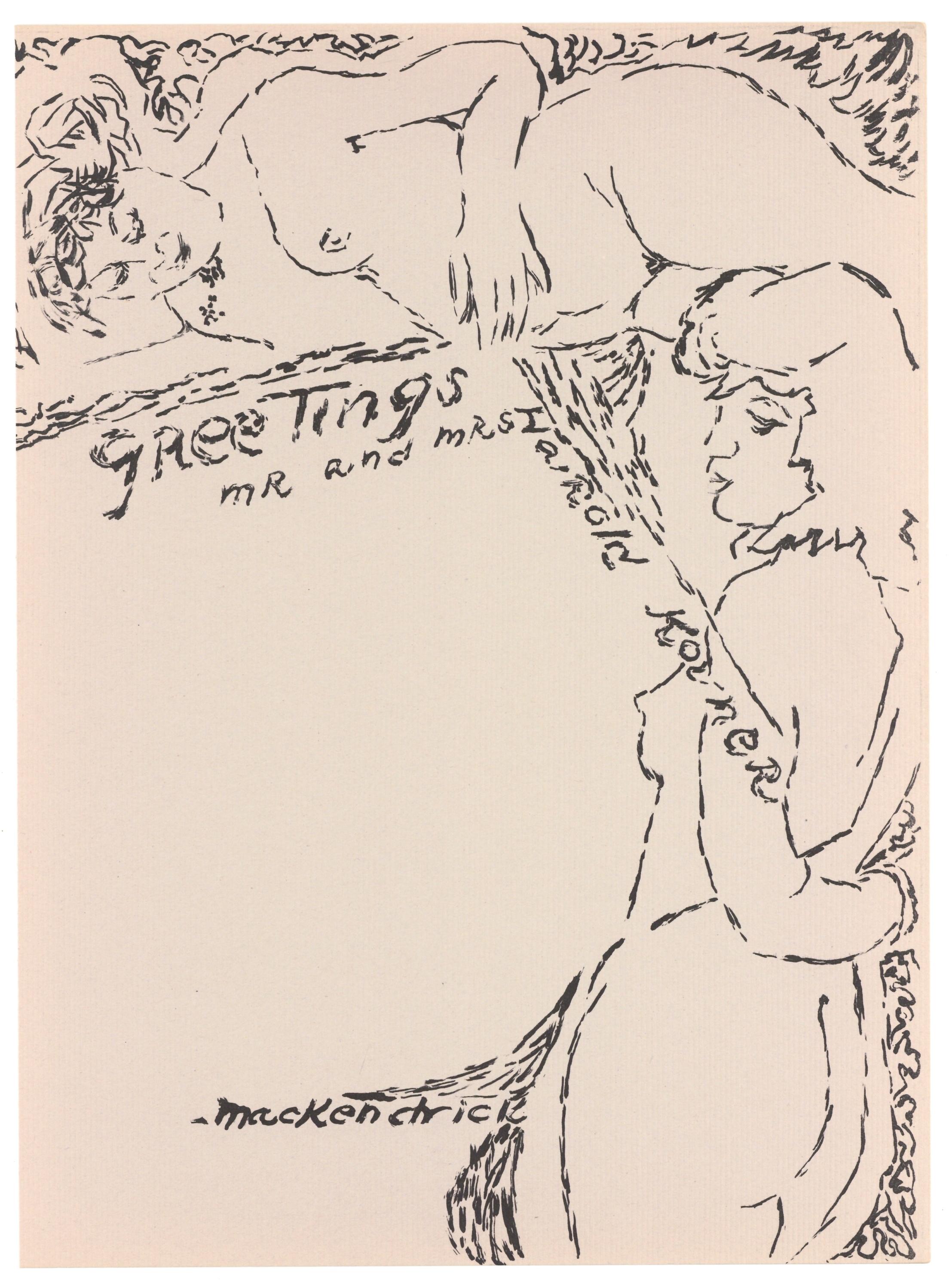 original lithograph - Print by Lillian MacKendrick