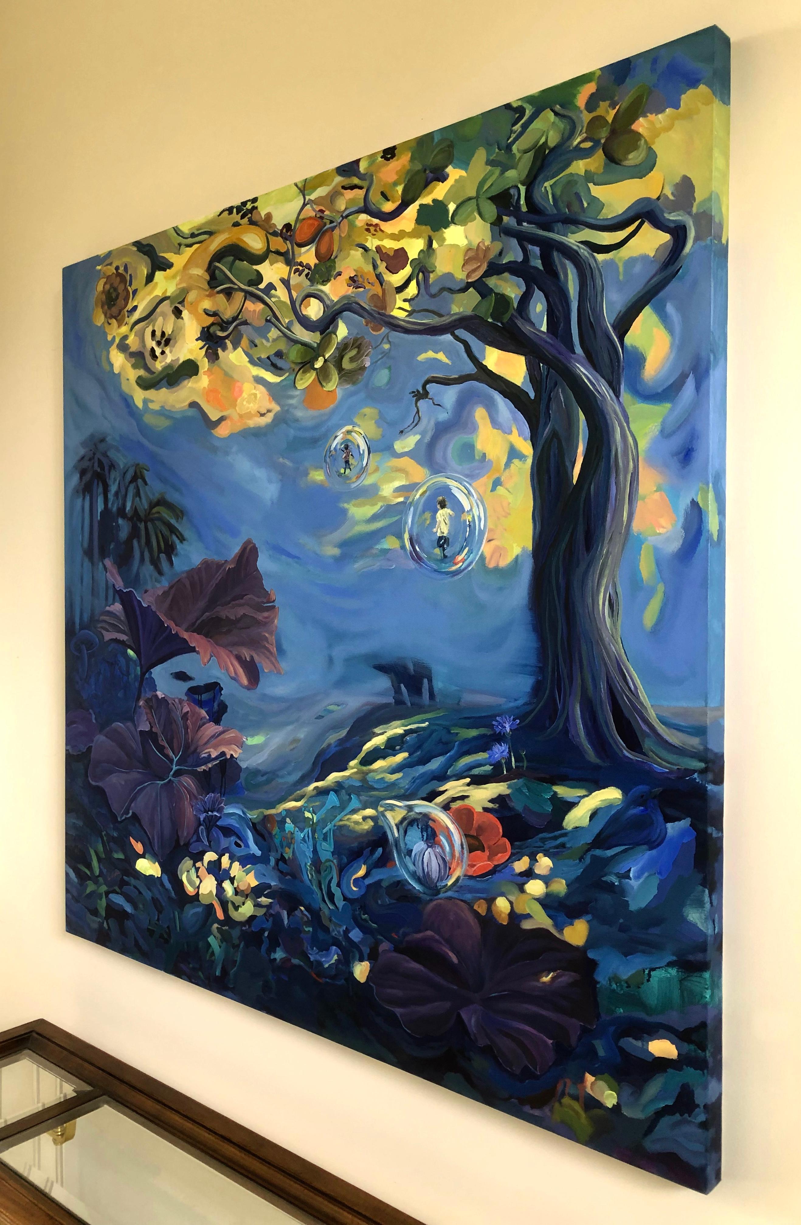 Ein kurzer Blick auf das Werk von Lillianne Ruiz Truque offenbart traumhafte Landschaften, mit denen die Künstlerin uns in Welten der Fantasie und des Surrealismus eintauchen lässt und Szenen voller magischer Lebensformen entdeckt. Ein tieferer