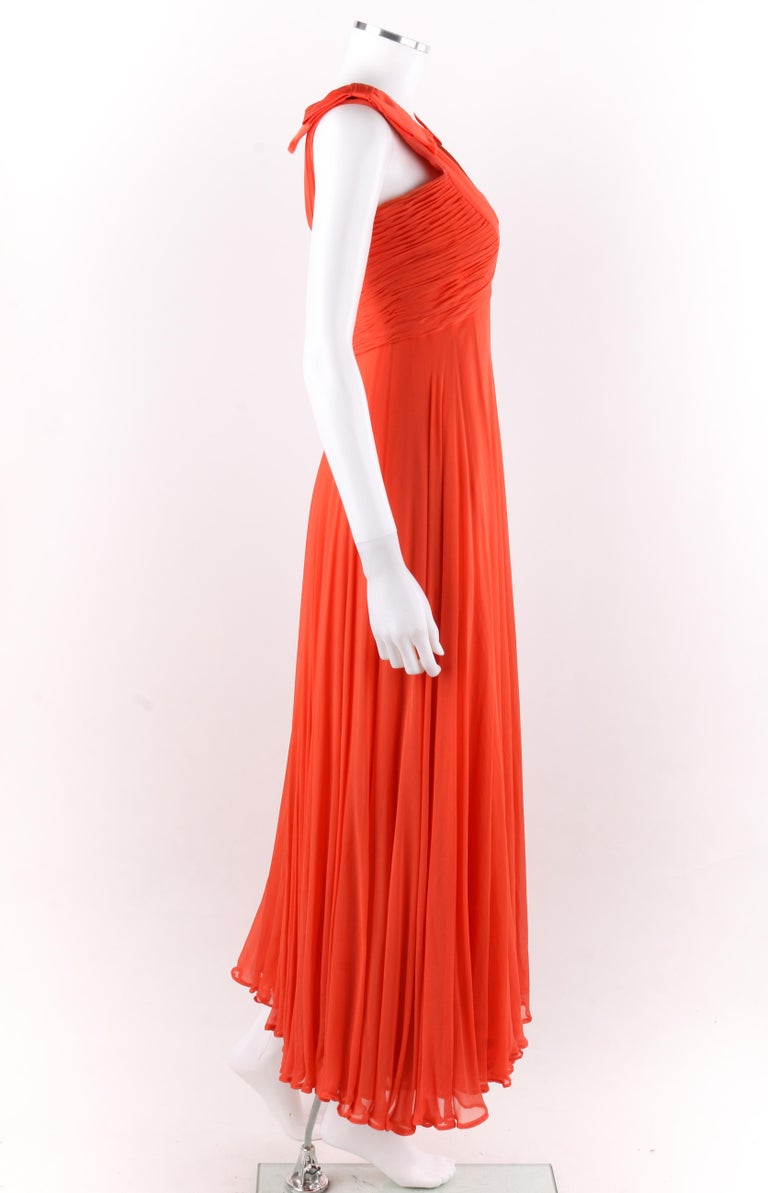 sachin and babi light blue dress MISSGUIDED Flowy Chiffon Pleated Empire Waist Maxi Dress｜MISSGUIDED main image 1