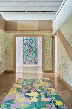 Lillies In The Lake Rug by Volver Studios