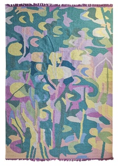 Lillies In The Lake Rug by Volver Studios