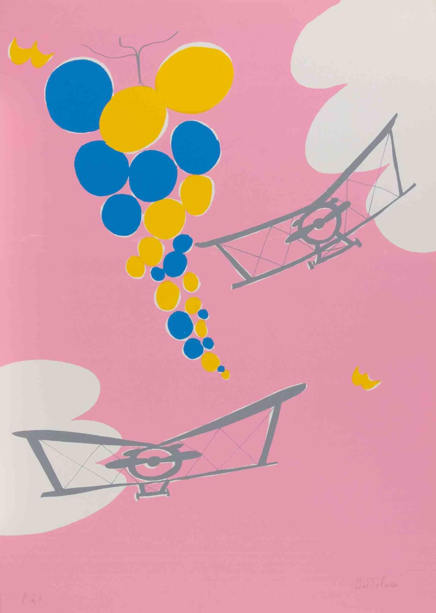 Lithograph realized in 1980s.

Hand signed in pencil.

Artist proof.

Very good condition.