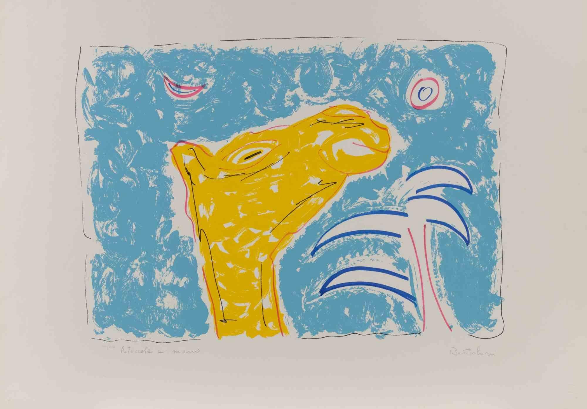 The Camel - Lithograph by Lillo Bartoloni - 1980s