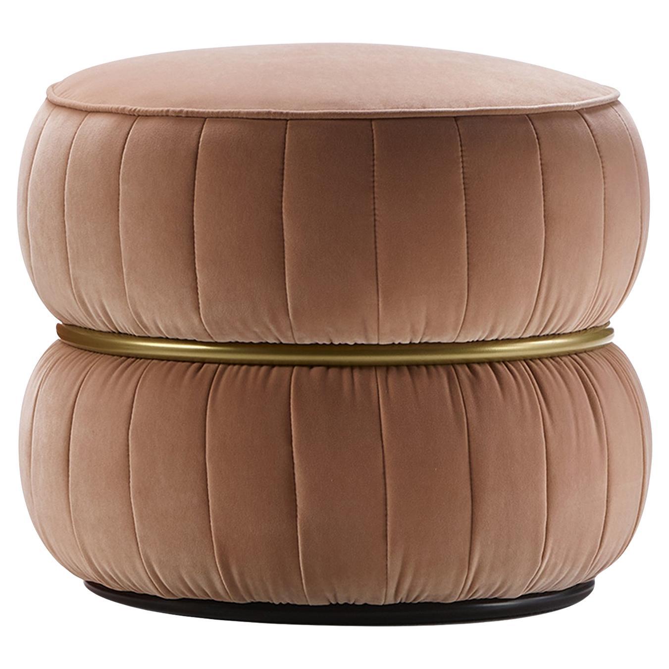 Lillo Pink Pouf by Black Tie