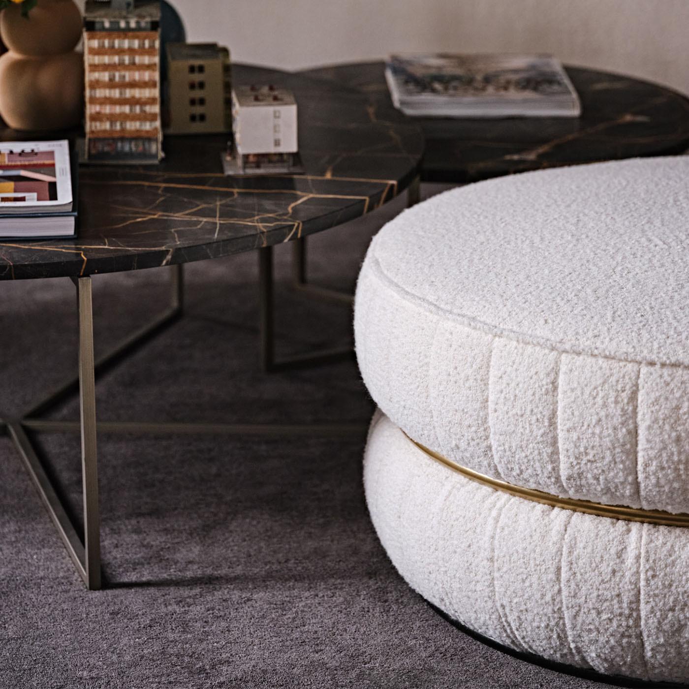 Pouf blanc par Black Tie Neuf - En vente à Milan, IT