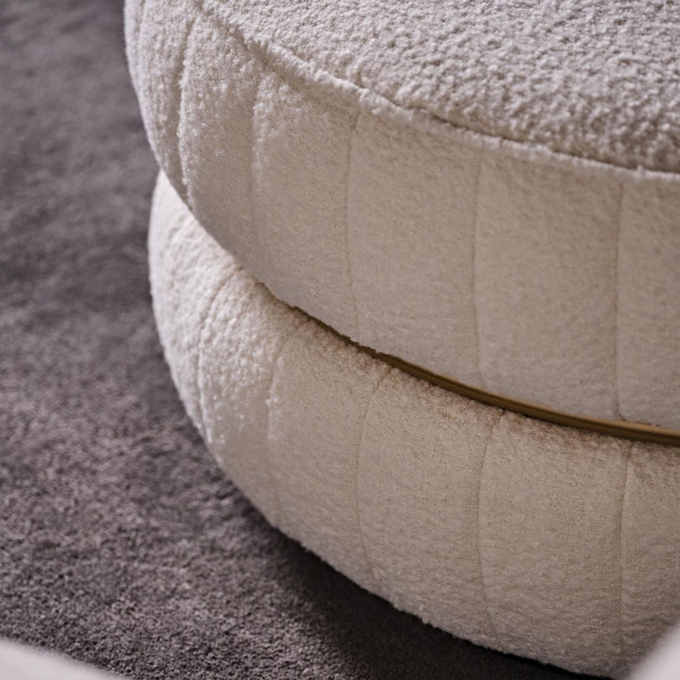 XXIe siècle et contemporain Pouf blanc par Black Tie en vente