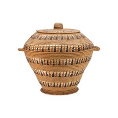 Lillooet Lidded Storage Basket
