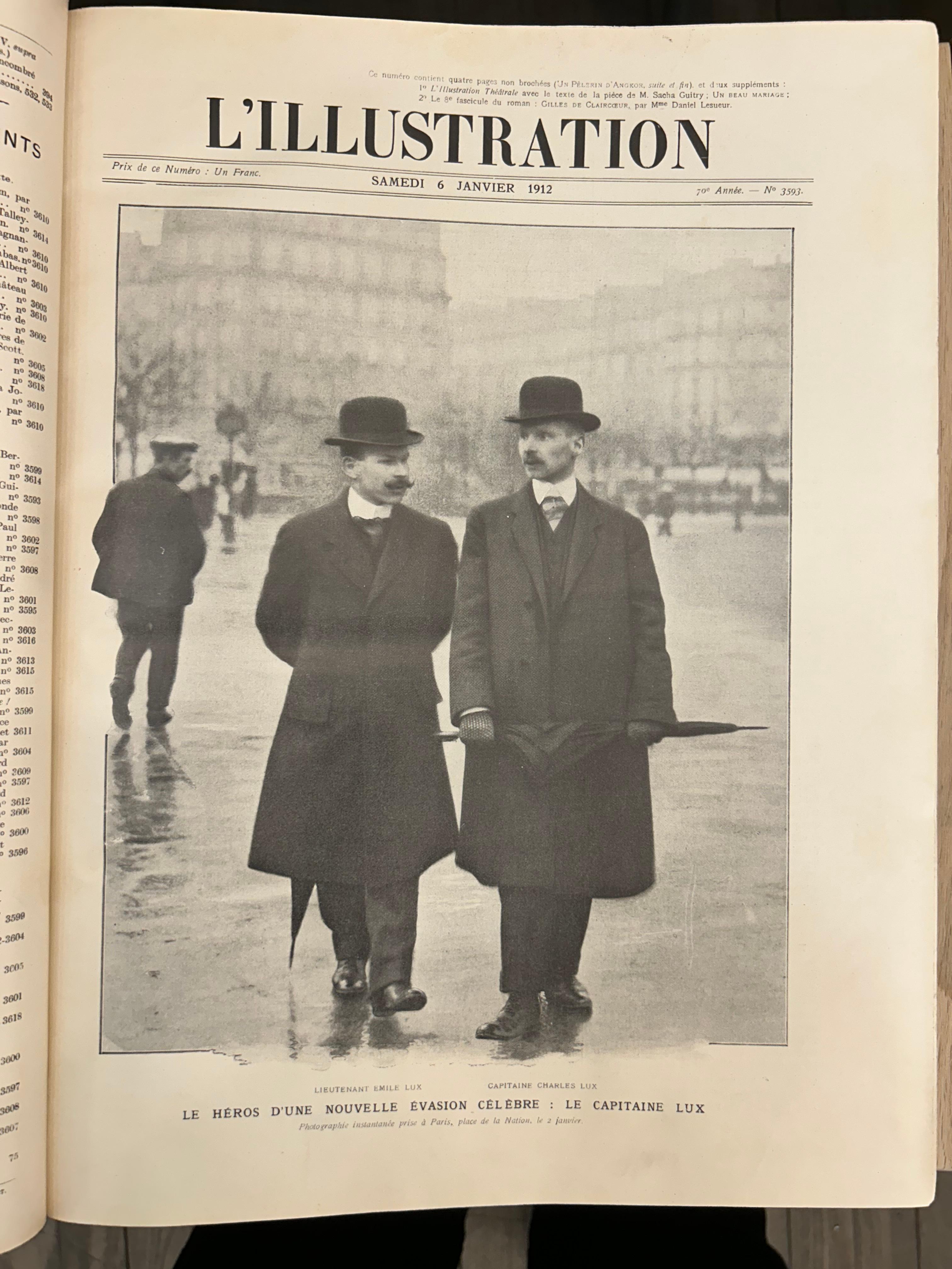 Colección L'Illustration  (1843-1944) siglo XX en venta