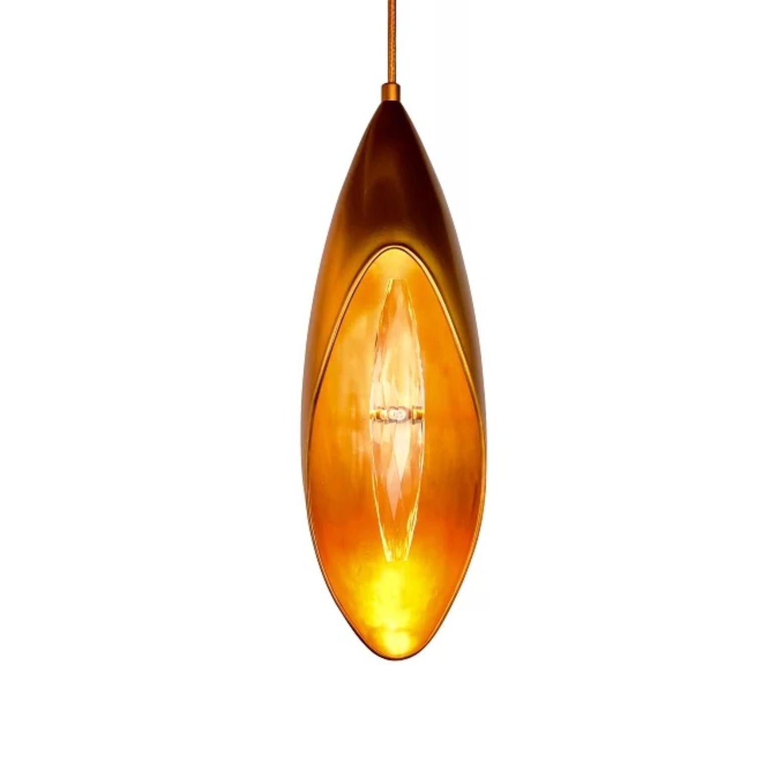 American Lilly 3 Light Island Pendant Lamp by Dainte For Sale