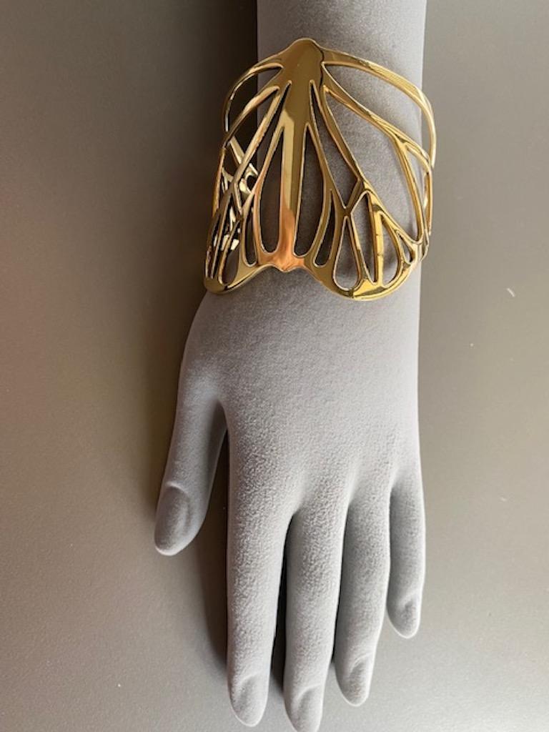 Contemporary Lilly Hastedt Gold Butterfly Cuff