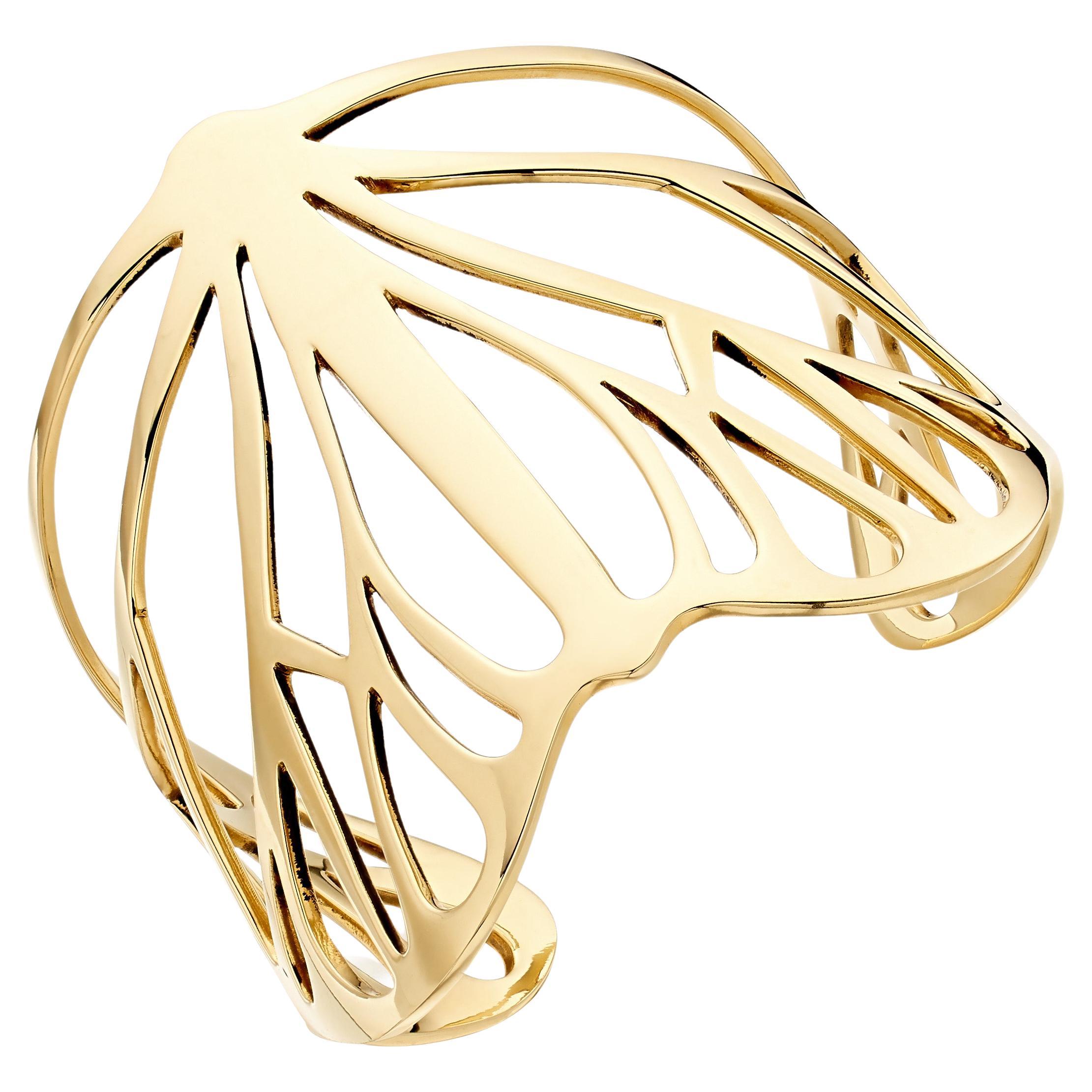 Lilly Hastedt Gold Butterfly Cuff