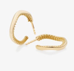 Lilly Hastedt Octopus Gold Hoop Earrings
