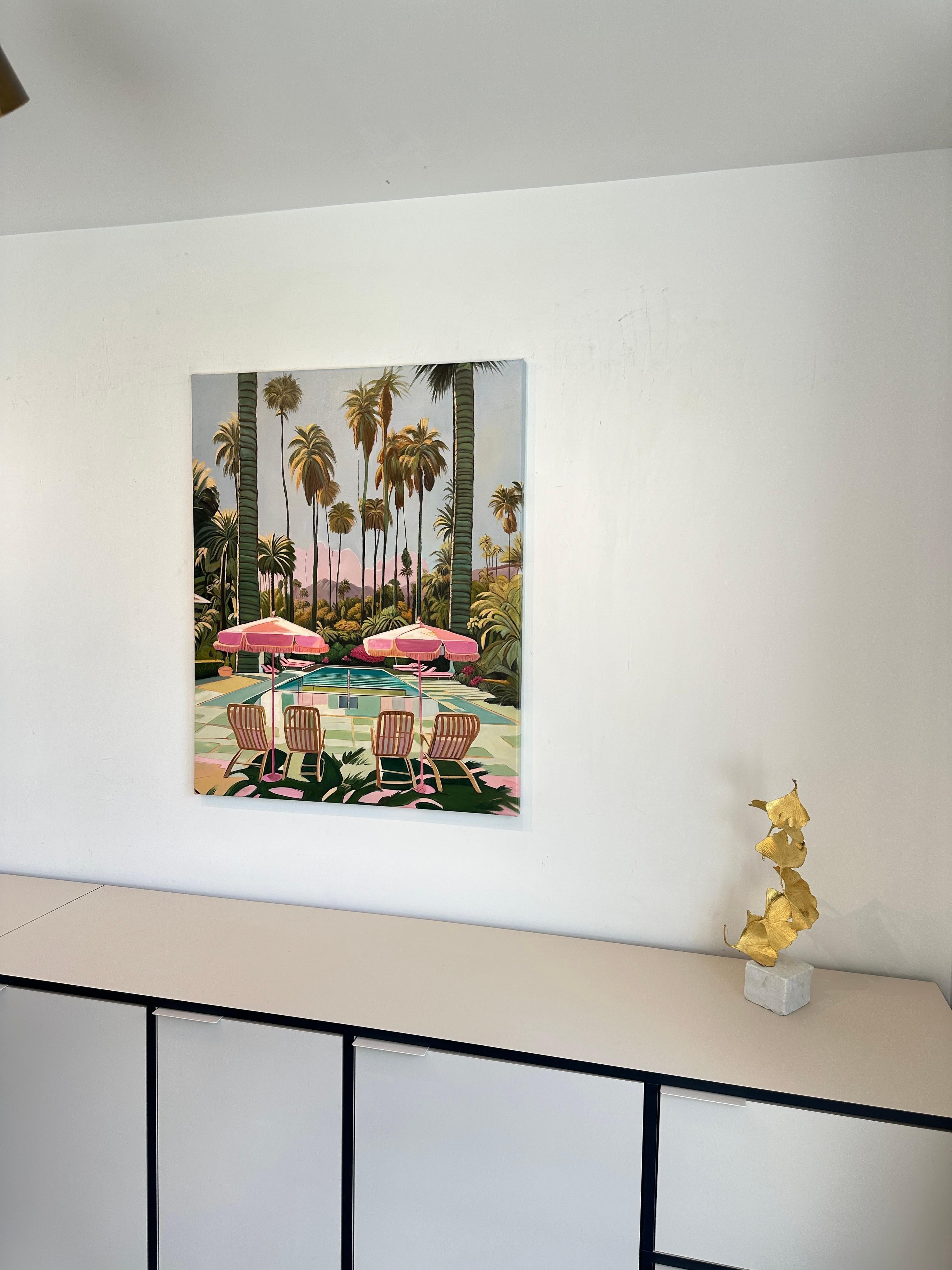 California Dreams - Pittura ad olio di architettura contemporanea 3