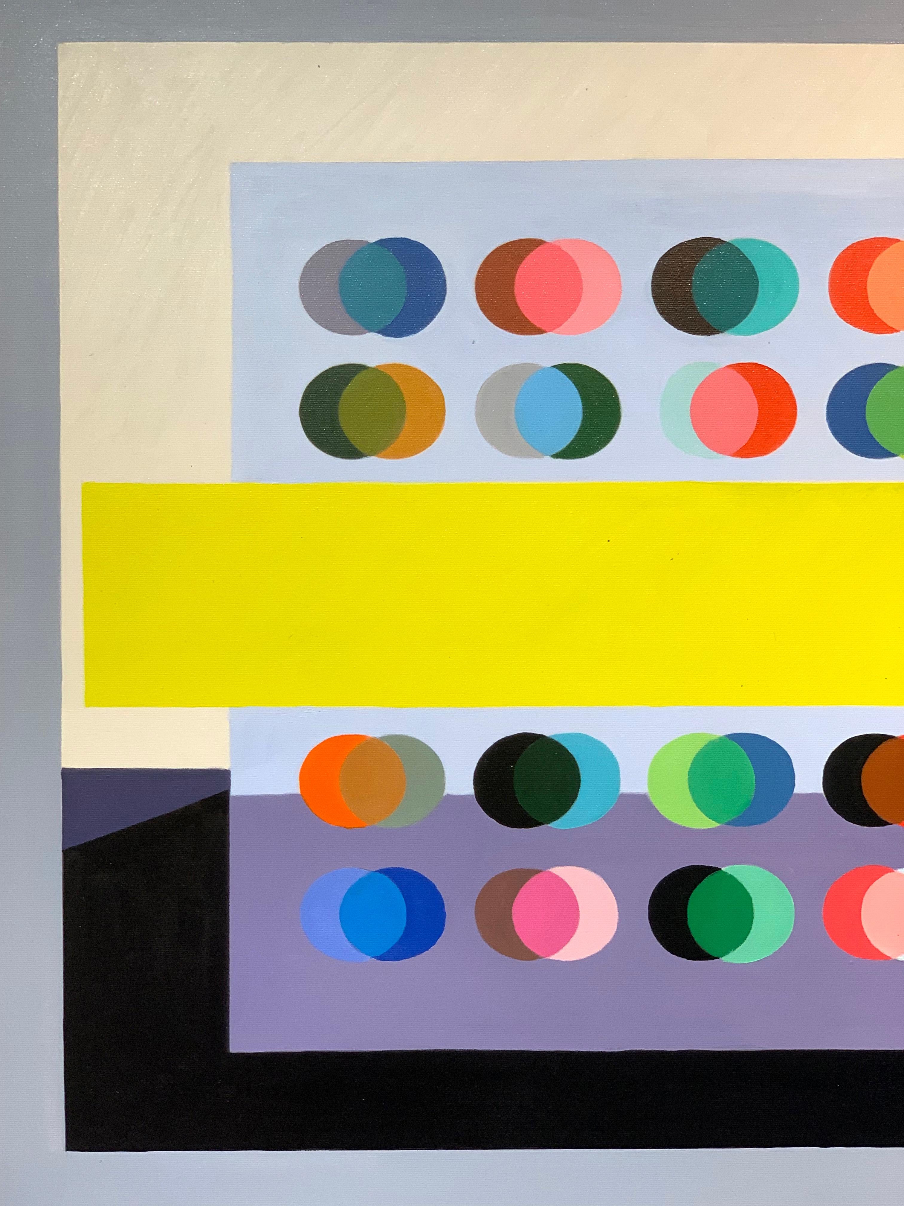Dream Big by Lilly Muth - Contemporary geometric abstraction - Oil Painting For Sale 9