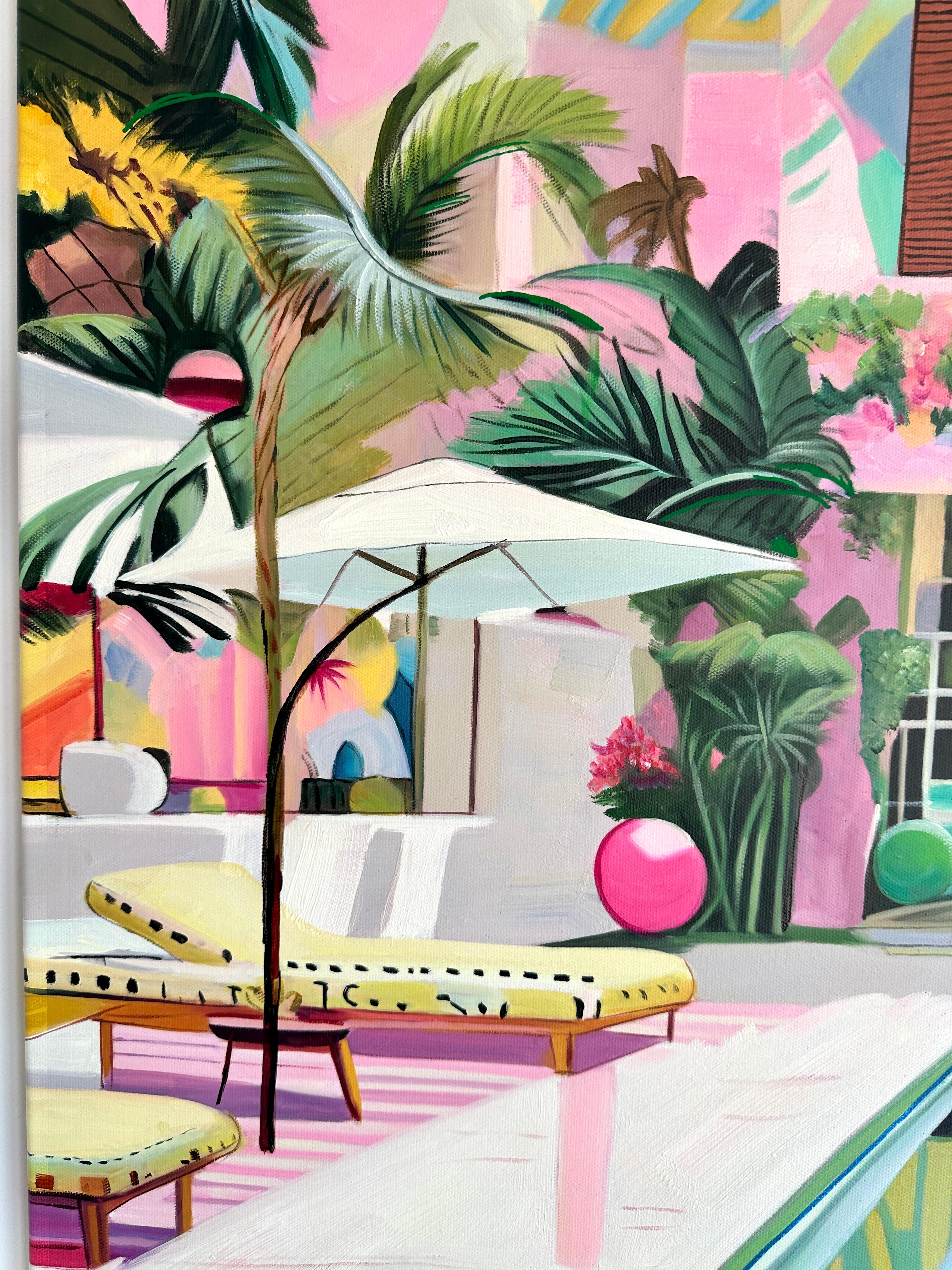 I dipinti architettonici di The Lilly Muth trasportano gli spettatori in un viaggio visivo in un mondo diverso, dove l'immaginazione non conosce limiti e i confini tra realtà e fantasia si confondono in un arazzo ipnotico di colori, forme ed