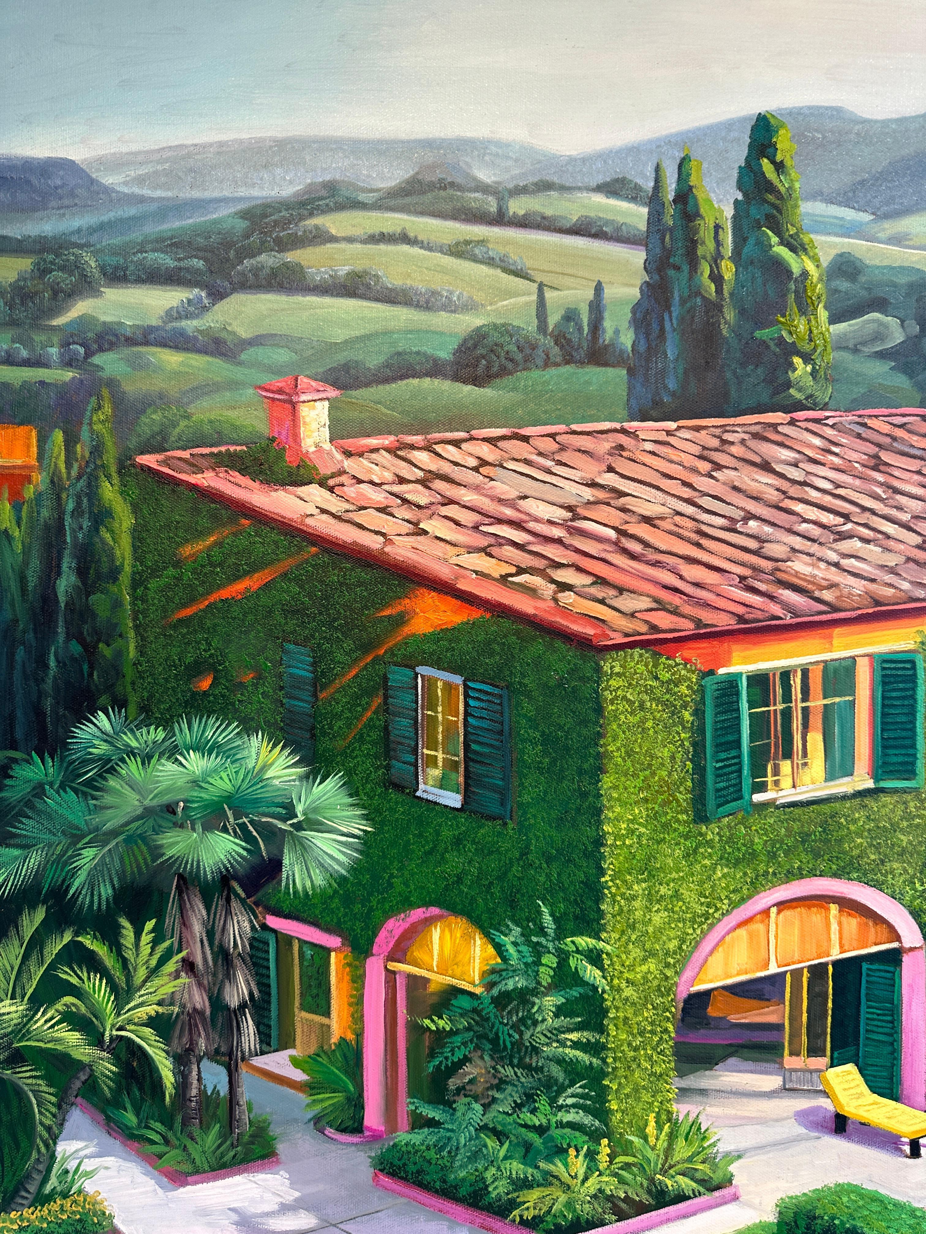 Making Works, il sogno  - Pittura ad olio di architettura contemporanea 8