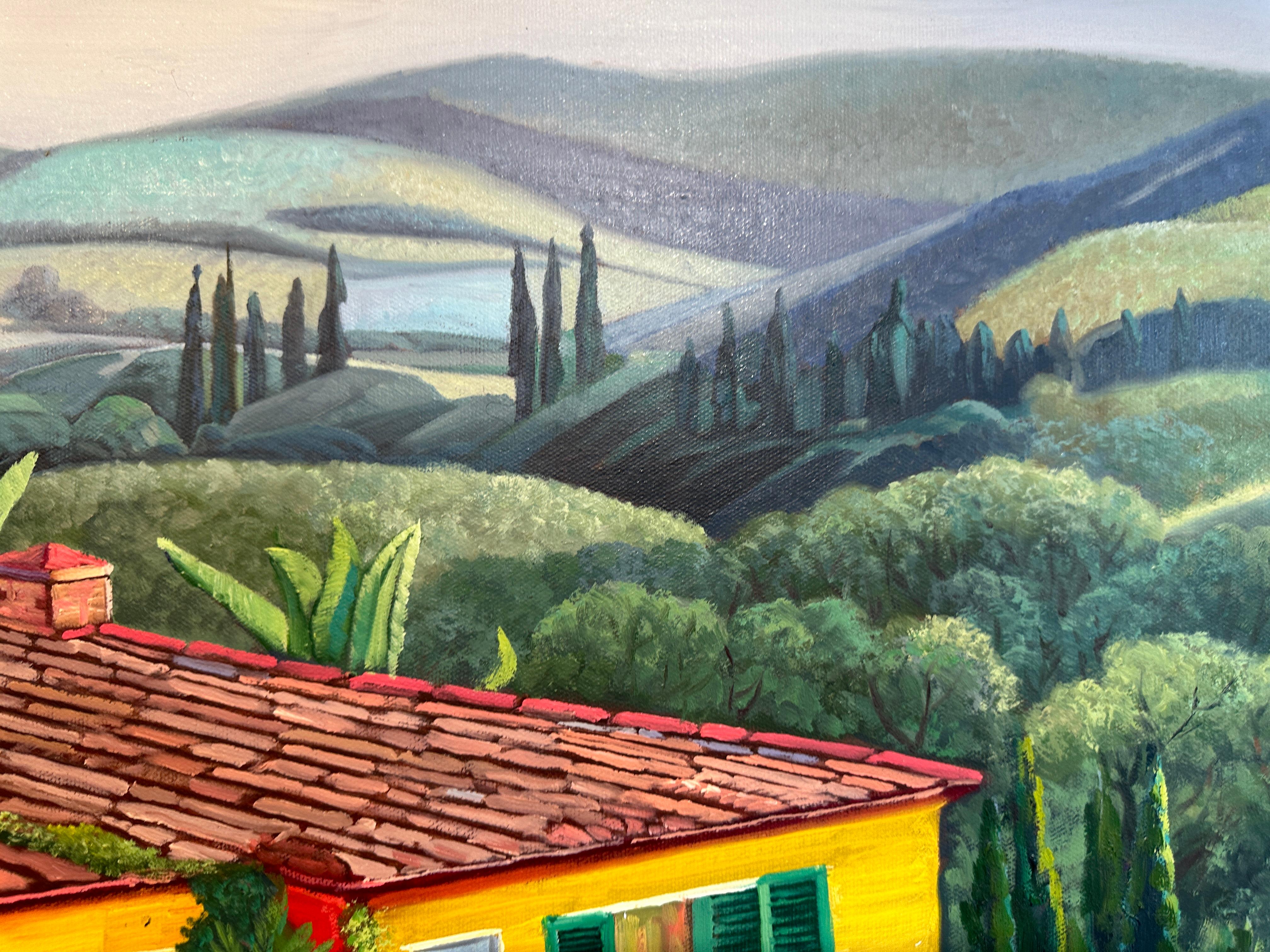 Making Works, il sogno  - Pittura ad olio di architettura contemporanea 10