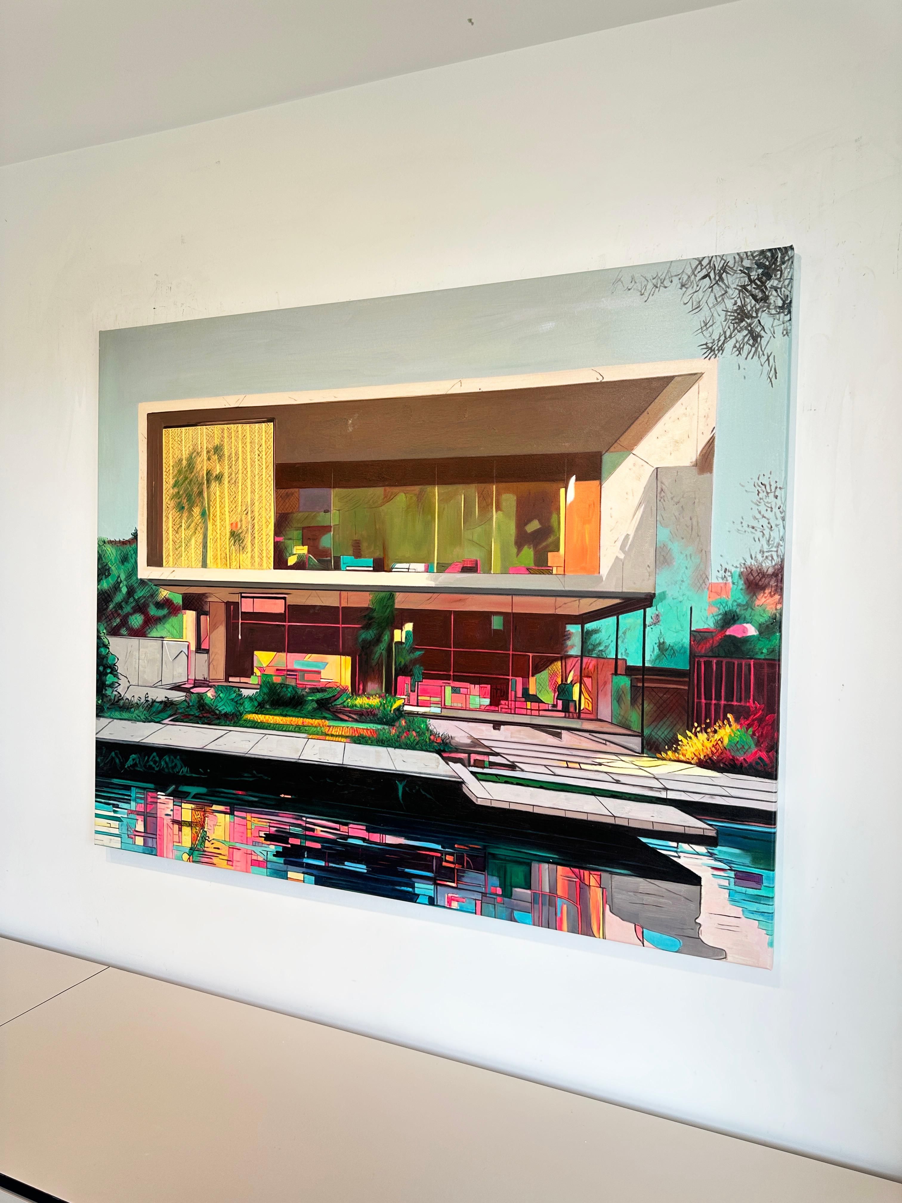 So much to share of us yet - Contemporary Architecture Oil Painting 1