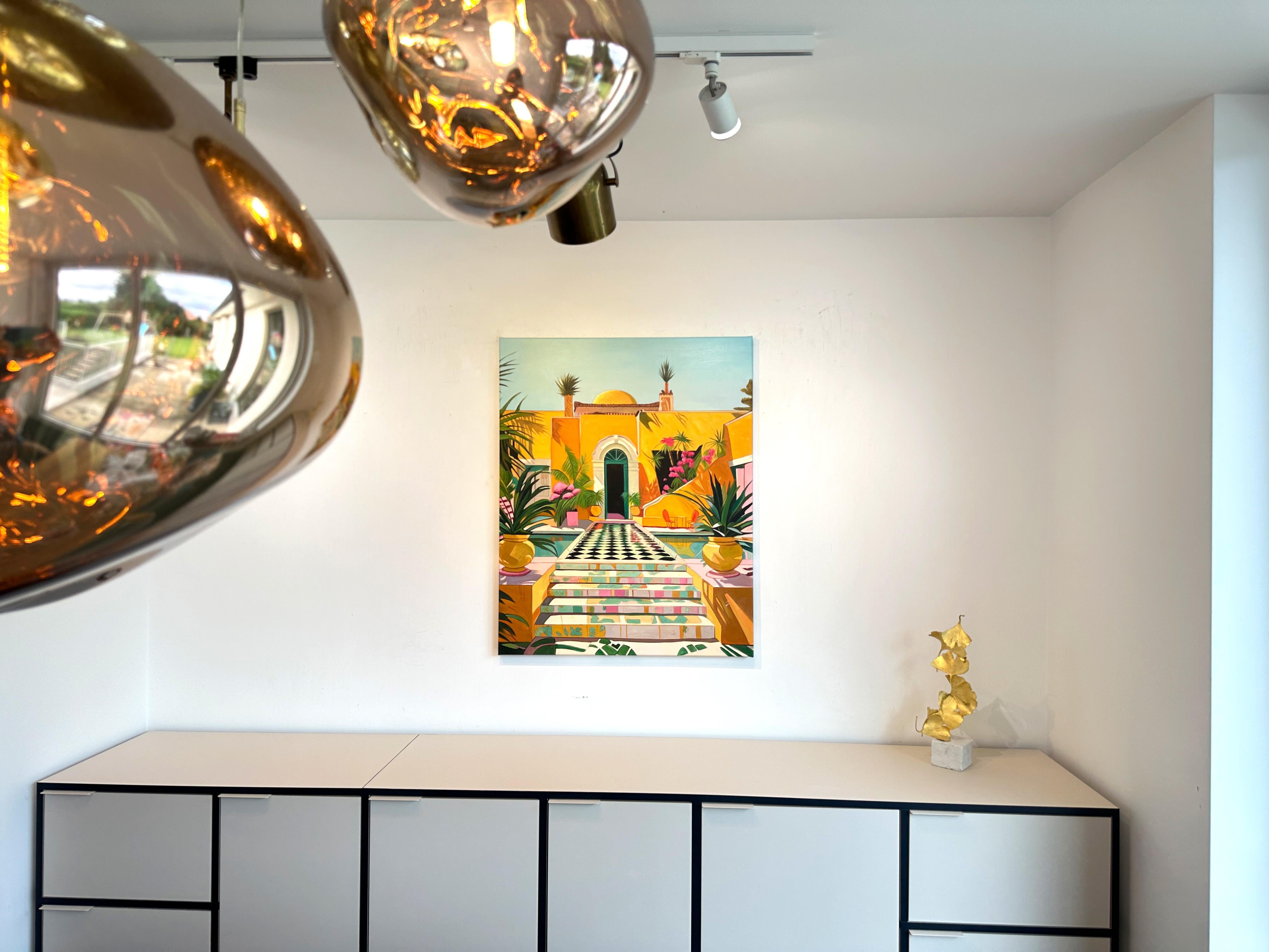 The Power of Dreams - Contemporary Architecture Oil Painting 2