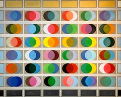 Things to Come par The Lilly Muth - Abstraction géométrique contemporaine - Peinture à l'huile