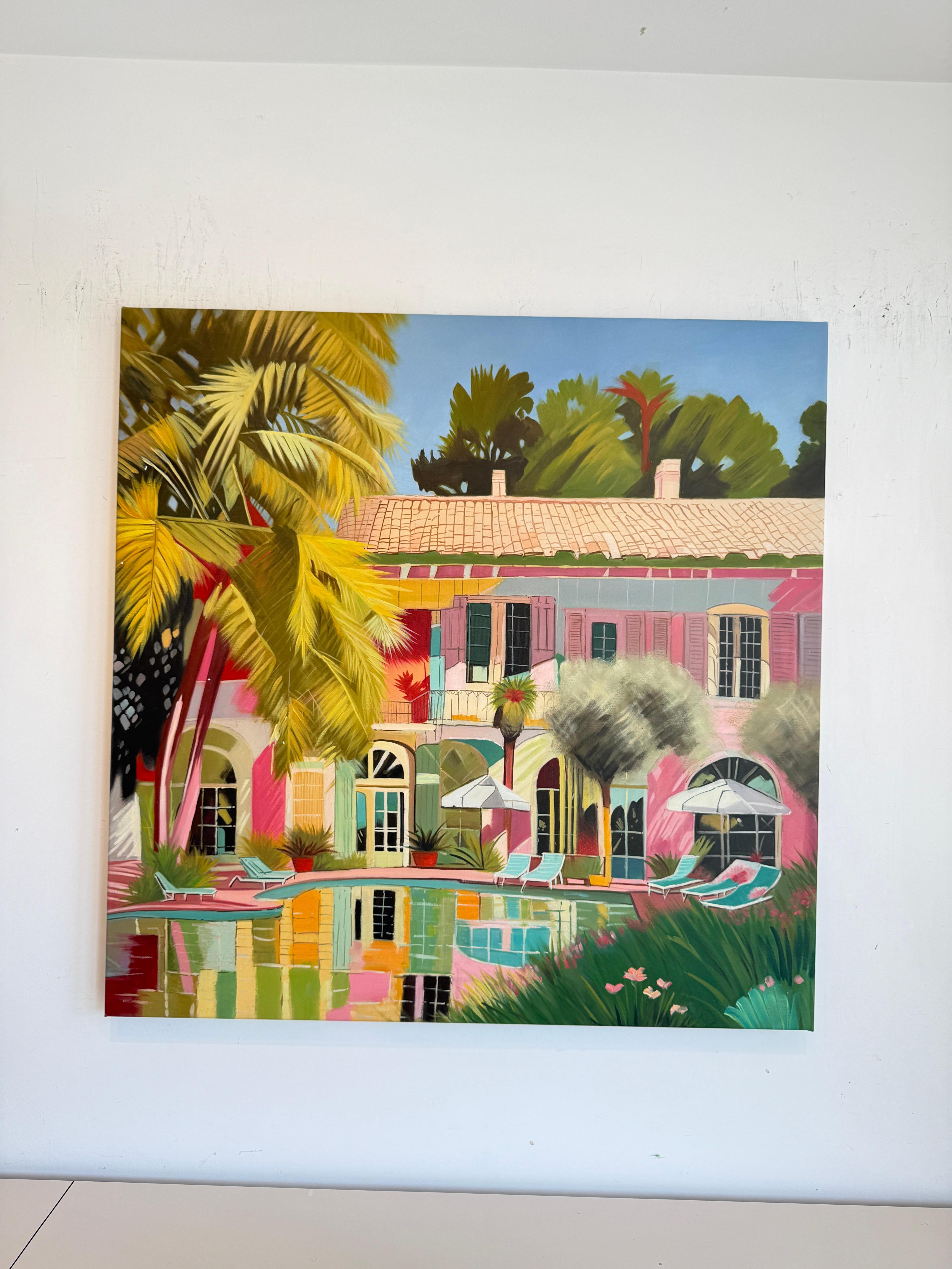 I dipinti architettonici di The Lilly Muth trasportano gli spettatori in un viaggio visivo in un mondo diverso, dove l'immaginazione non conosce limiti e i confini tra realtà e fantasia si confondono in un arazzo ipnotico di colori, forme ed