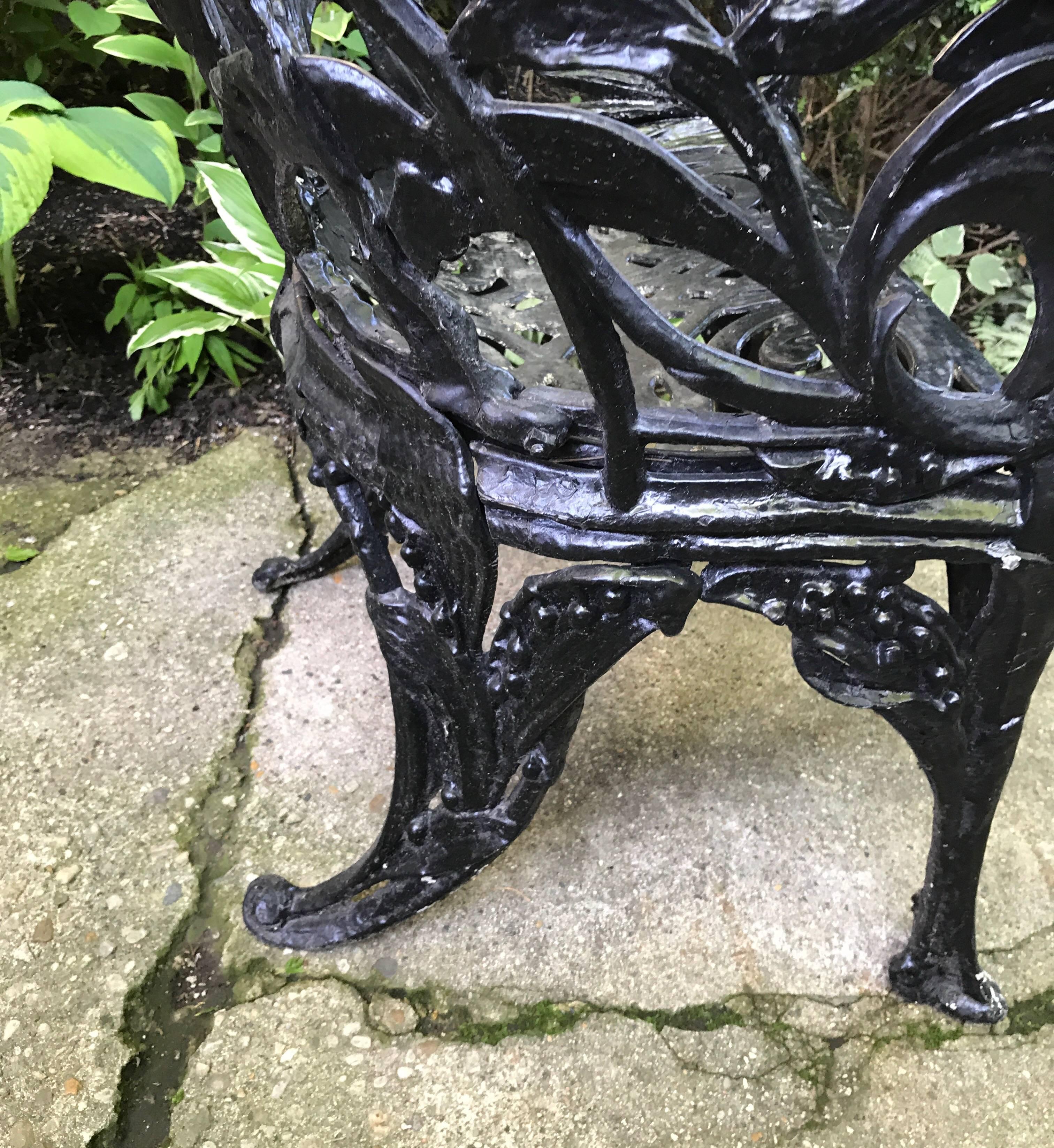 Early 20th Century Lilly of the Valley Garden Chair